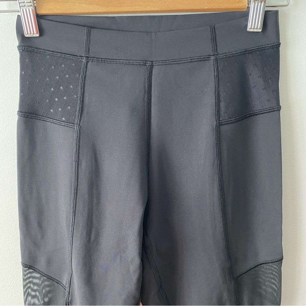Lululemon Just Breathe Pant mesh leggings in black size 6 - Picture 5 of 17